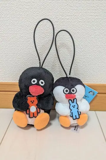 [ 새상품 택 포함 ] 핑구 마츠모토 세이지 봉제인형 마스코트 2개 세트