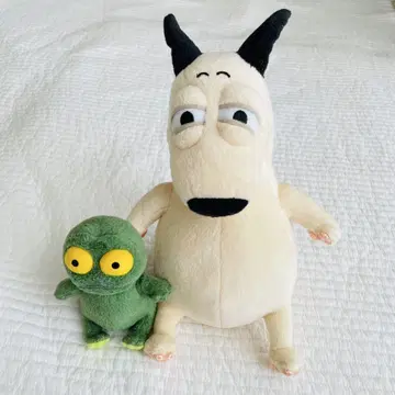 밤과 케로 봉제 인형