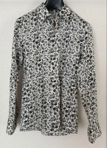 KATHARINE HAMNETT LONDON 꽃무늬 긴팔 셔츠