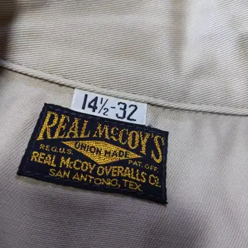 THE REAL McCOY'S US ARMY 반팔 셔츠