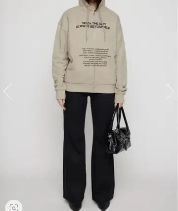 LAGUAGEM DABIH FLARE 데님 23inch 블랙