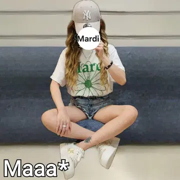Mardi 스테디셀러 인기 로고 T셔츠