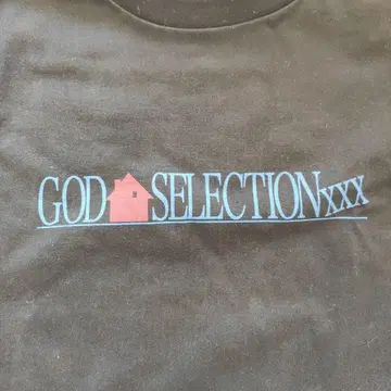 GOD SELECTION XXX 블랙 롱T