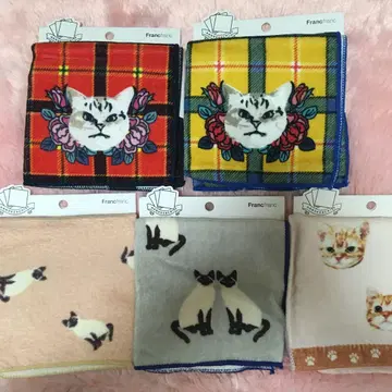 발로트 손수건 타월 캣