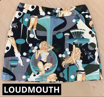 새상품급 LOUDMOUTH 라우드마우스 여성용 스커트 골프웨어