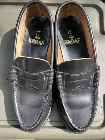 REGAL 블랙 로퍼
