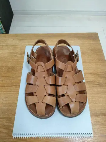 오가닉 핸드룸 구르카 샌들 일본제 26.0cm
