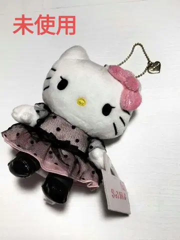 미사용 헬로키티 사만사 타바사 한정 봉제인형 홀더 산리오