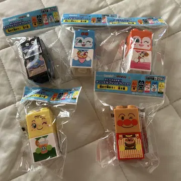 호빵맨 캐릭터 블록 5개 세트
