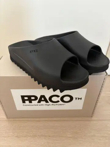 PPACO HYKE LUX-2 샌들 EU40 블랙 25cm