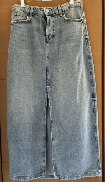ZARA 데님 스커트 슬릿 롱