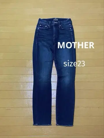 마더 데님 HIGH WAISTED LOOKER ANKLE FRAY