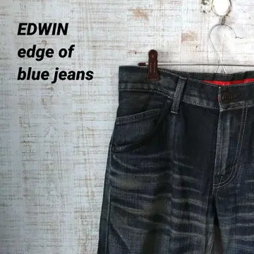 EDWIN edge of blue jeans 스트레이트 데님