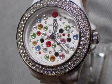 CAPRI WATCH 스와로 SWAROVSKY CRYSTALS 미품