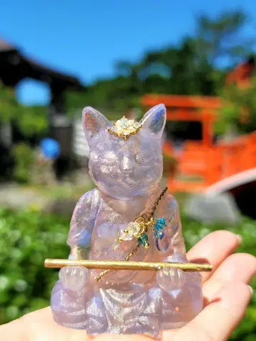 대순례 수면의 질을 높이는 고양이 신 오르가나이트