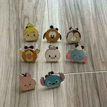 미국 디즈니 핀 배지 8개