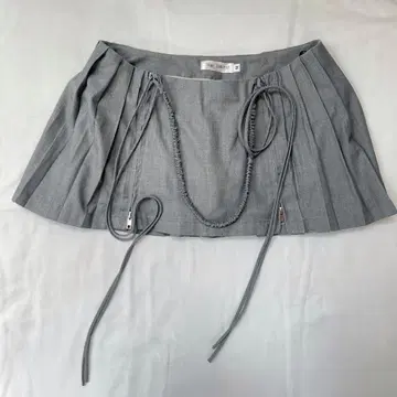 Nodress 그레이 미니 스커트