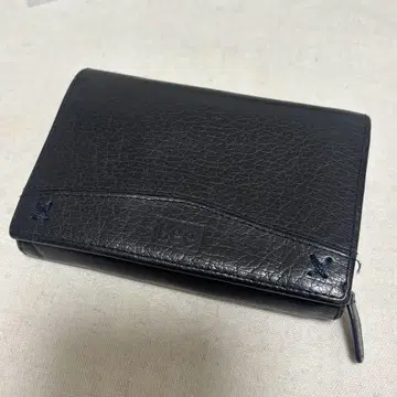 Lee 가죽 반지갑 블랙