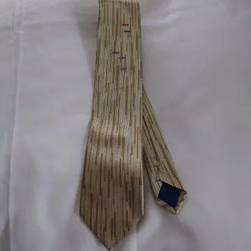 긴자 타야 골드 실크 넥타이