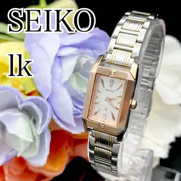 작동 손목시계 SEIKO 세이코 루키아 새 배터리 여성용 J38