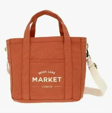 MARKET 토트백 오렌지(테라코타)