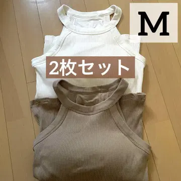 [새상품급] UNIQLO 홀터넥 브라 탱크탑 2세트