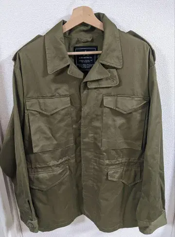 ALPHA INDUSTRIES M-65 필드 자켓 올리브 사이즈 L
