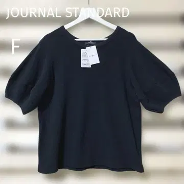 미사용! JOURNAL STANDARD 블랙 5부 소매 써멀 티셔츠 F