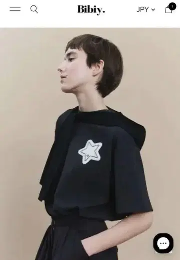 bibiy. B. STAR TEE 셔츠