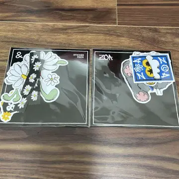 ZO&FRIENDS 팝업 ZOA 스티커 g-dragon