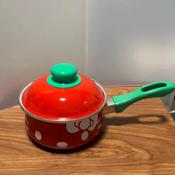 레어 산리오 헬로키티 해피키친 법랑냄비