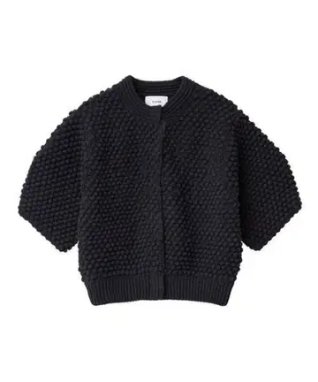 CLANE 3D DOT HALF SLEEVE 니트 가디건
