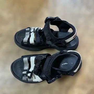 FRAPBOIS 플라보아 샌들 size 23.5cm/블랙 여성용