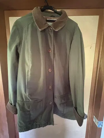 00sL L Bean XL 코튼 자켓 올리브