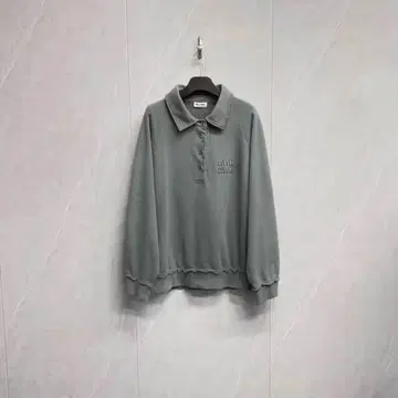 NIU NIU 그레이 피케 셔츠 사이즈 5 컨디션 최상