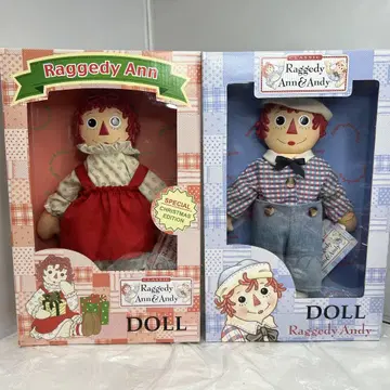Raggedy Andy 인형 앤&앤디 크리스마스 한정품