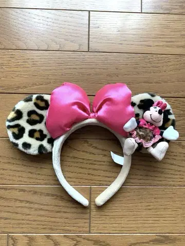 미니 마우스 레오파드 무늬 머리띠