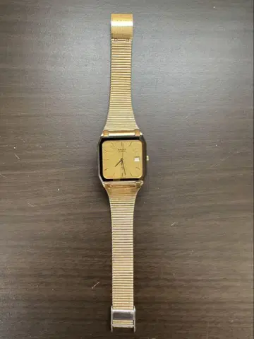 G1230 RADO 쿼츠 손목시계 빈티지 골드