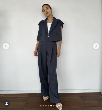 트렁크88 Cropped Jacket Set Up