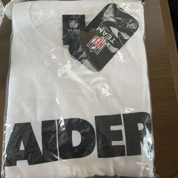 RAIDER 로고 티셔츠 화이트 2xl