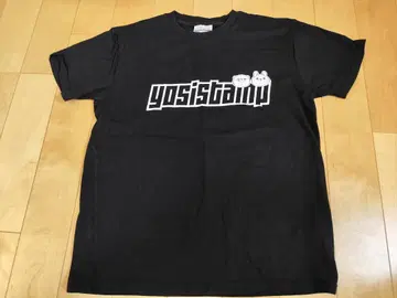 YOSISTAMP 요시 스탬프 블랙 티셔츠 Lsize 토끼 곰