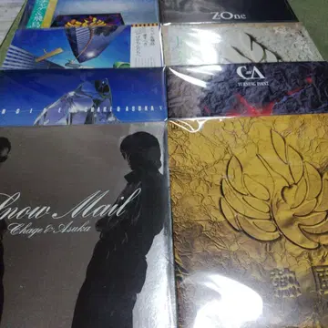 차게 & 아스카 LP 레코드 8장 세트 묶음 판매