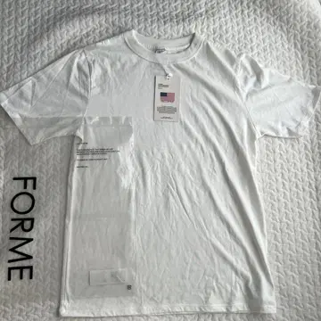 [택 포함 새상품] FORME USA COTTON TEE 화이트 2023