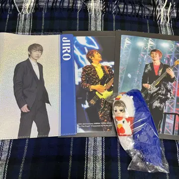 GLAY JIRO 엔터테인먼트 복권 3점 가라아게쿤 퍼 포함 마스코트
