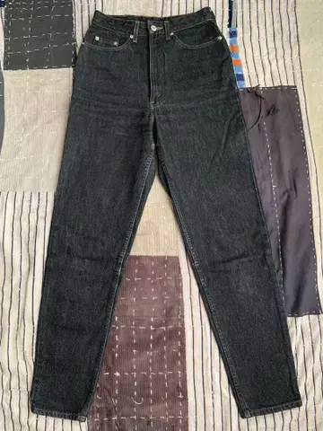 90년대 levi's W626 vtg 선염 블랙 데님 팬츠