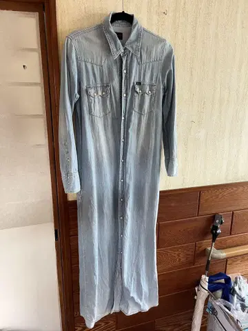 Lee 롱 데님 원피스
