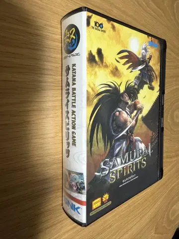 네오지오 롬 카세트풍 패키지 사무라이 스피릿