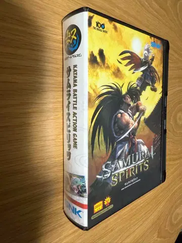 네오지오 롬 카세트풍 패키지 사무라이 스피릿