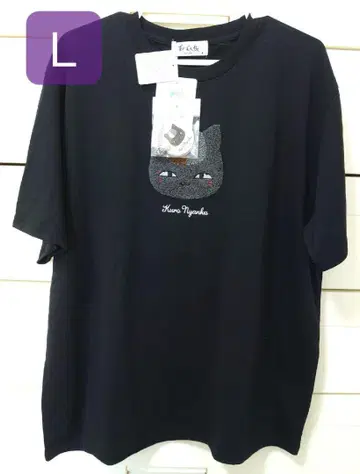 나츠메 우인장 검은 냥코 선생님 티셔츠 L 아크릴 키홀더 아크링 사가라