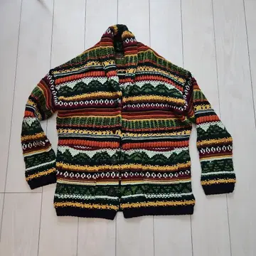 ZARA 멀티컬러 니트 가디건